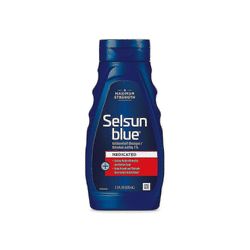 Selsun Blue lääkitty mentolihilseshampoolla, 11 oz