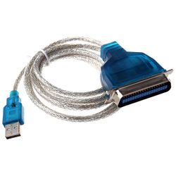 USB-rinnakkais-IEEE 1284 -tulostinsovittimen kaapeli PC (Liitä vanha rinnakkaistulostin USB-porttiin Kuten