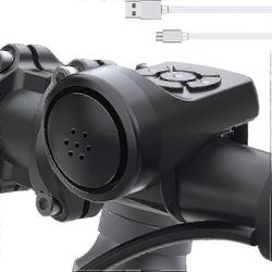 Kova 140dB sähköpyörän torvi aikuisille - 4 äänitilaa, vedenpitävä polkupyörän torvi Yalolta