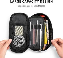 Kerota Tennismaila lyijykynälaukku vetoketjuilla Suurikapasiteettinen lyijykynäpussi Kynäkynäkotelot Järjestäjä opiskelijalle Koulun toimisto Colle...