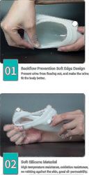 Silikoninen virtsankerääjä, 3 tyyppiä, 2 virtsakatetripussia ikääntyneille miehille Miesten tyyppi