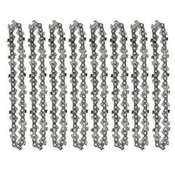 8kpl 4 tuuman mini teräs moottorisaha ketju sähköinen karsiminen sahan lisävaruste puutarhatyökalujen vaihto Valokuvan väri