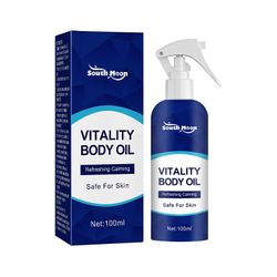 Elävöitä ihoasi Vitality Body Oil -vartaloöljyllä - virkistävällä kuivalla vartaloöljysuihkeella, ihon kosteusvoiteella, johon on lisätty miellyttä...