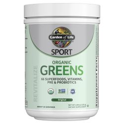 Garden of Life Sport Greens ja Superfoods -jauhe maustamaton 30 annosta