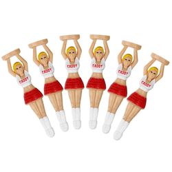 6kpl naisten tyylit golf-t-paidat kestävät ja uudelleenkäytettävät golf-t-paidat 1