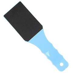 Foot File Dobbelt sider Skrubbe sandpapir Dead Skin Remover Callus Remover Pedicure Tools Foot Care Tools Blå