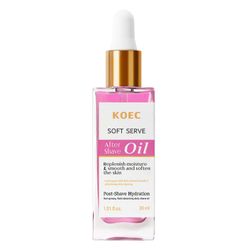 Strawberry Vanilla After Shave Oil naisille, ehkäisee sisäänkasvaneita karvoja ja kuivumista, Pehmeä ja kosteuttava parranajon jälkeinen öljy silkk...