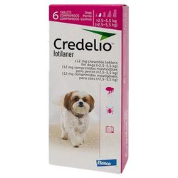 Credelio 112,5mg purutabletit koirille (6 kpl)