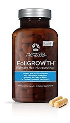 Advanced Trichology FoliGROWTH-hiustenkasvulisä™ paksummille ja täyteläisemmille hiuksille 90 kasviskorkkia