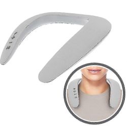 Kaulanauha Bluetooth-kaiutin, kaulakaiutin Bluetooth langaton, puettava kaiutin kotiurheiluun ulkona Harmaa