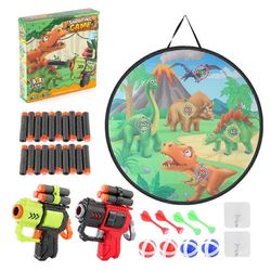 Tikkataulu lapsille 3 in 1 sarjakuva dinosaurus turvallinen tikkataulu ammuntalelu sisätiloissa ulkona juhlat urheilupelit pojille tytöille