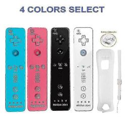päivitys Uusi yhteensopiva kaukosäädin Wii Wii U -ohjaimelle + silikonisuojus + hihna [ilmainen toimitus] Musta