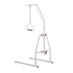 Succebuy Säädettävä trapetsitanko sängyn liikkuvuuteen, sänkytuki puristimilla ja lattiajalustalla, 250 lbs:n kapasiteettiaputanko eläkeläisille, p...