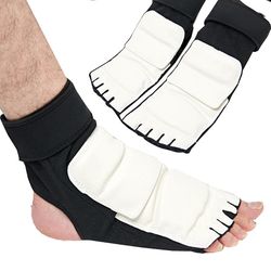 Boeyaa Halvfinger Boksehandsker Taekwondo Sanda Kamphandsker Beskyttelse mod bufferlag Foddæksel XS