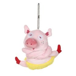 Plysj Pig Anheng Ballett-serien Søtt Skjørt Rosa Piggy Plushie Hengende Ornament Soft nøkkelring Bil Ryggsekk Dekor Stuffed Doll Toy Bursdagsgave K...