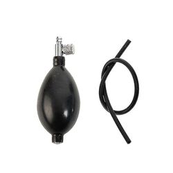 Inflator pære luftpumpe til sphygmomanometer blodtryksmåler med twist shytmv 1 PC Metal valve