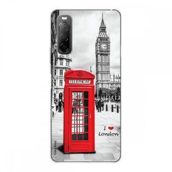 Crazy Kase Hull Til Sony Xperia 10 II I Silikone Fleksibel 1 Mm, London