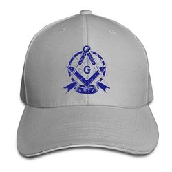 Bricks Masons Master mason firkantet kompas g frimurerisk baseball cap Farve 1