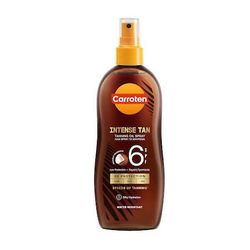 Carroten Intense Tan vedenpitävä aurinkosuojaöljy vartalolle SPF6 200ml