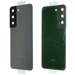 Samsung Galaxy S22 5G S901 Akkukotelo Tarralla+Kameran linssinsuojus-harmaa Monivärinen Grey