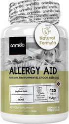 Animigo Koiran allergiatabletit - 120 rypäleensiementä ja kanaa maustettuna kutisevalle iholle, vastustuskyvylle, ruoansulatukselle