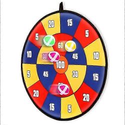 36 cm:n tikkataulu 6 pallolla, kaksipuolinen kohde sisäpeleihin Lasten lahja