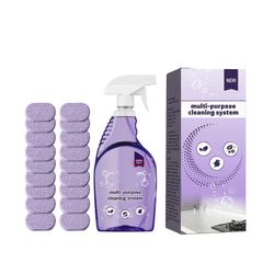 Nuroclean Spray, 2025 Uudet Nuroclean-tiivistetyt puhdistustabletit 18pc