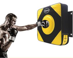 Kissqiqi Wall Focus Target Boxing Mat, Fighting Pad Boxing Punching Pad til træning