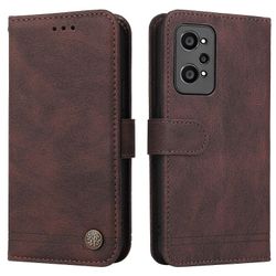 Gangxun Kotelo Realme GT NEO 2 lompakko käännettävä PU nahkainen kansi magneetin sulkeminen käännettävä suojaava nahkakotelo kukkaro tyyli luottoko...