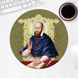 Xpgifts Gave Mousepad: Saint Francis de Sales katolske