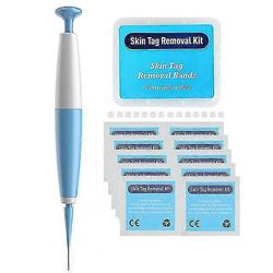 1kit Tag Remover -sarjat Kasvot Auto Band Ihonhoito Kauneustyökalut Syylä Poista Akne Pimple Blemish -hoidot 70kpl kuminauhoilla 20kpl bändeillä