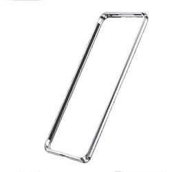 INF Alumiiniseoksesta valmistettu puskurikotelo iPhone 16:lle Hopea