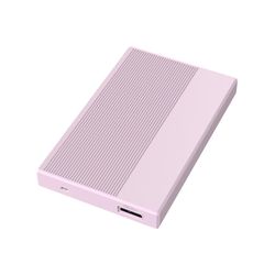 2.5inch værktøj-fri Mobile Hard Disk Box USB Typec For Notebook Solid-state Disk MR23G BA Pink