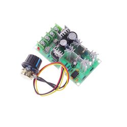 Pwm dc motorhastighedsstyringskontakt dc 20a strømspændingsregulator 10-60v pwm højeffektdrevmodul 60a 12v 24v 36v 48v