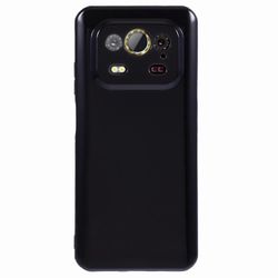Ulefone Armor 25T Pro -kotelolle Pehmeä TPU Pudotussuoja Puhelimen Kansi - Musta Monivärinen Black