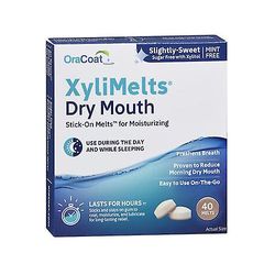 OraCoat Orahealth XyliMelts Mint-Free, 40 vardera (förpackning om 1)