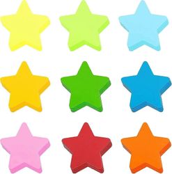 Qin 72kpl Star Cutouts -paperia luokkahuoneeseen, 6 tuuman Star Confetti Cutouts -paperia
