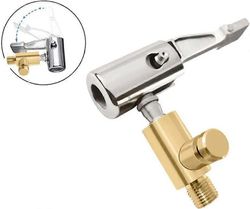 Augro auton rengasventtiilisovitin, kannettava, kierteitetty suusovitin auton ilmapumpun liittimen lisävarusteet eivät tyhjene