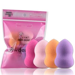 Makeup Blender Beauty Sponge Kosmetisk Puff Makeup Svamp Soft Gourd Drop Shape Foundation Bb Cream Pulver fyldes op Værktøjer