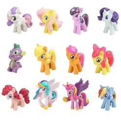 12 Pakkaus My Little Pony hahmot
