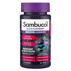 Sambucol musta seljanmarja mentolikumit 30