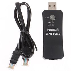 Smart TV til Uwa-br100 Wifi trådløs USB LAN-adapter Wifi Repeater Shytmv One Size