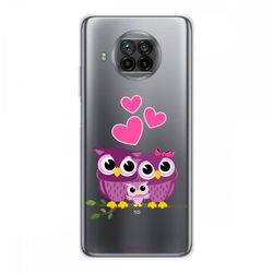 Crazy Kase Hull For Xiaomi Mi 10t Lite i silikone Soft 1 Mm, Ugle Familie