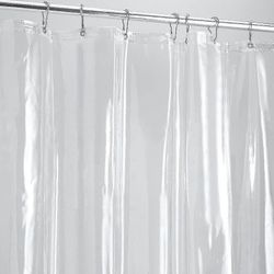 Raskaan sarjan kirkas suihkuverho vuoraus vedenpitävä & käsitelty vastustaa