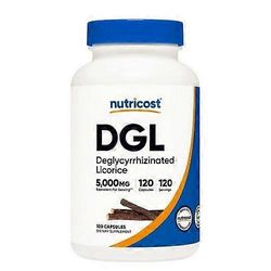 Nutricost DGL kapselit, 5000 mg, 120 laskea