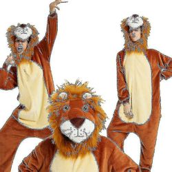 Lion Pyjamas Animal Onesie Cosplay M