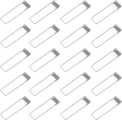 20 kpl GU10-kiinnityskehys, jousikiinnikkeet, 60 mm:n halkaisija, jousipalautusrenkaat, kiinnikkeet GU10 MR16 LED-kattovalaisimille, alasvaloille