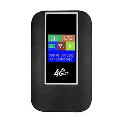 4G LTE Mobile WiFi -reititin SIM-korttipaikalla 150Mbps Pocket Hotspot kannettava WiFi-reititin kotitoimistoon RV Camping E Kuten