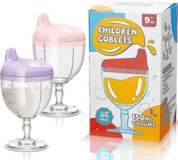 2 kpl vauvan viini nokkamuki muovinen pikarikuppi ei vuotoa viinilasi nokkamuki vauvan pikarikuppi vauvan nokkamuki viinilasi juomamuki maitopullo ...