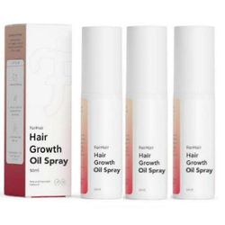Advanced Hair Growth Oil Spray - Rasvaton ja hormoniton paksummille hiuksille 3pcs